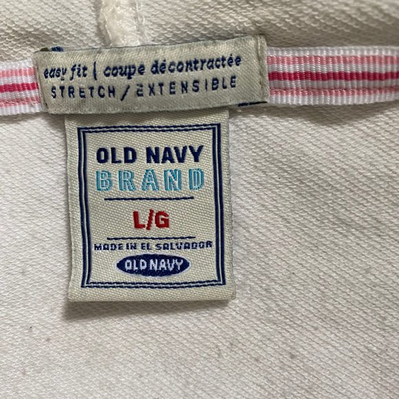 White Old Navy Classic Hoodie - Picture 3 of 3